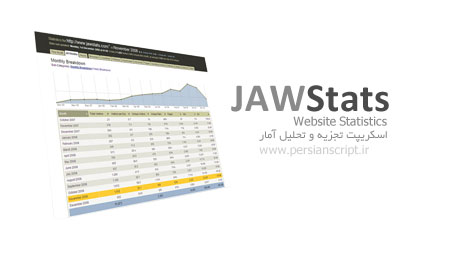 اسکریپت تجزیه و تحلیل آمار سایت JawStats نسخه ۰.۷